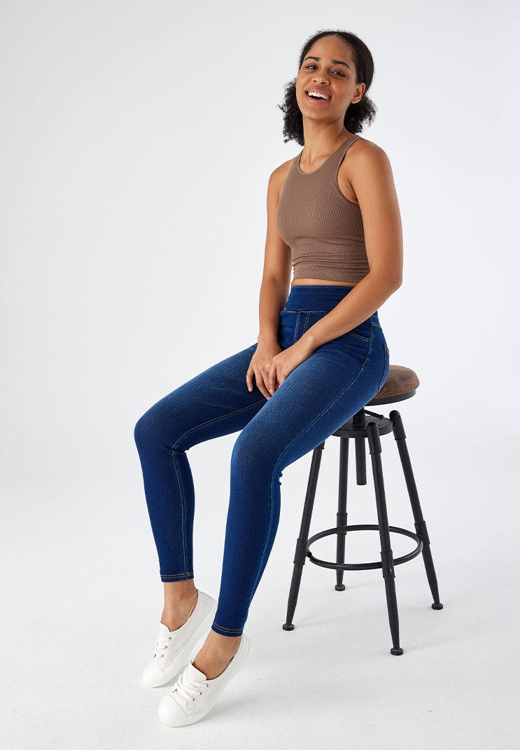 Dark Blue Flexi Denim