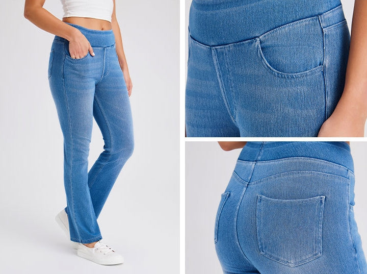 MetroFlex Skinny Denim in Light Blue