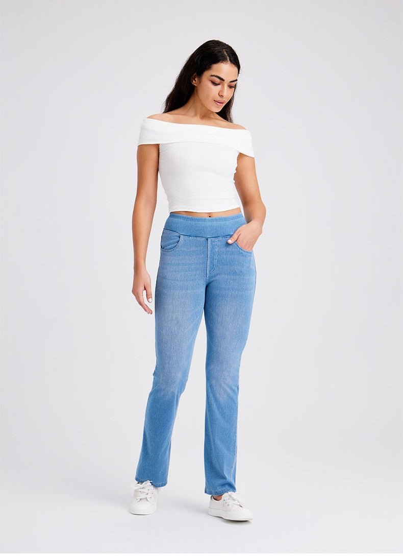 MetroFlex Skinny Denim in Light Blue