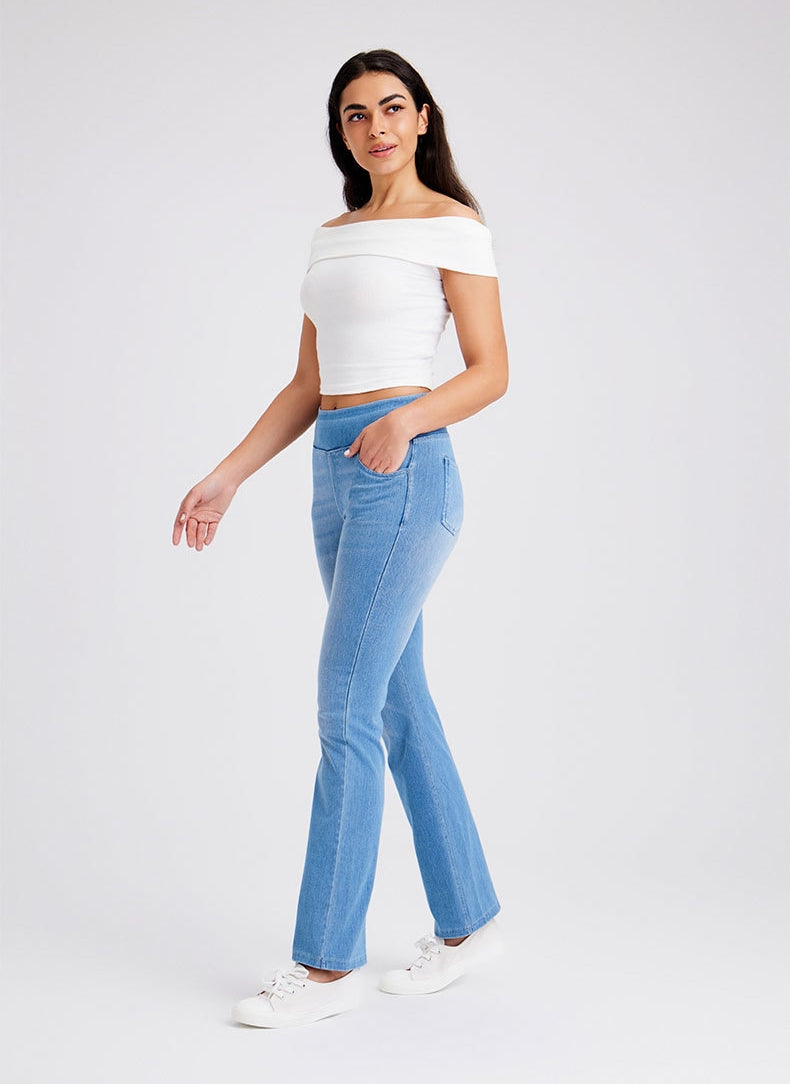 MetroFlex Skinny Denim in Light Blue