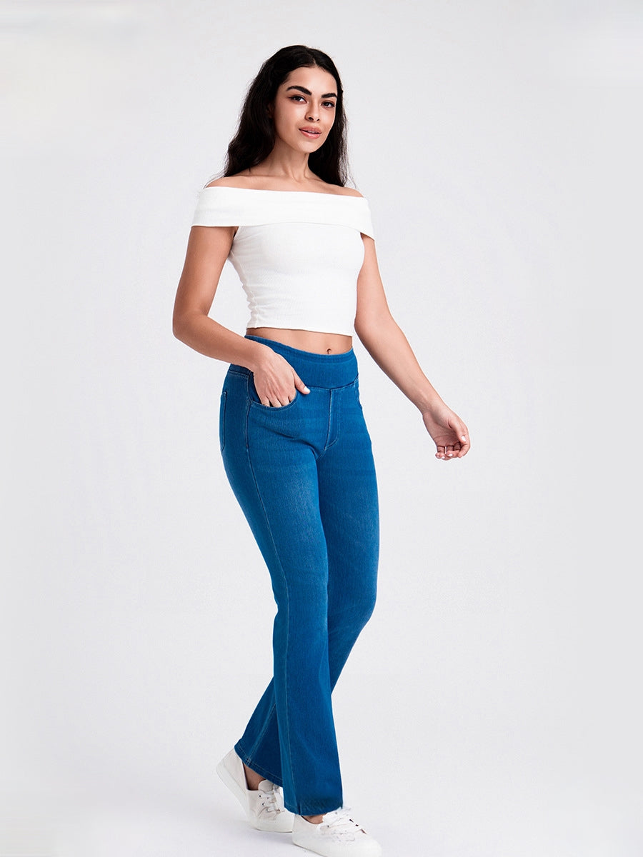 MetroFlex Skinny Denim in Dark Blue