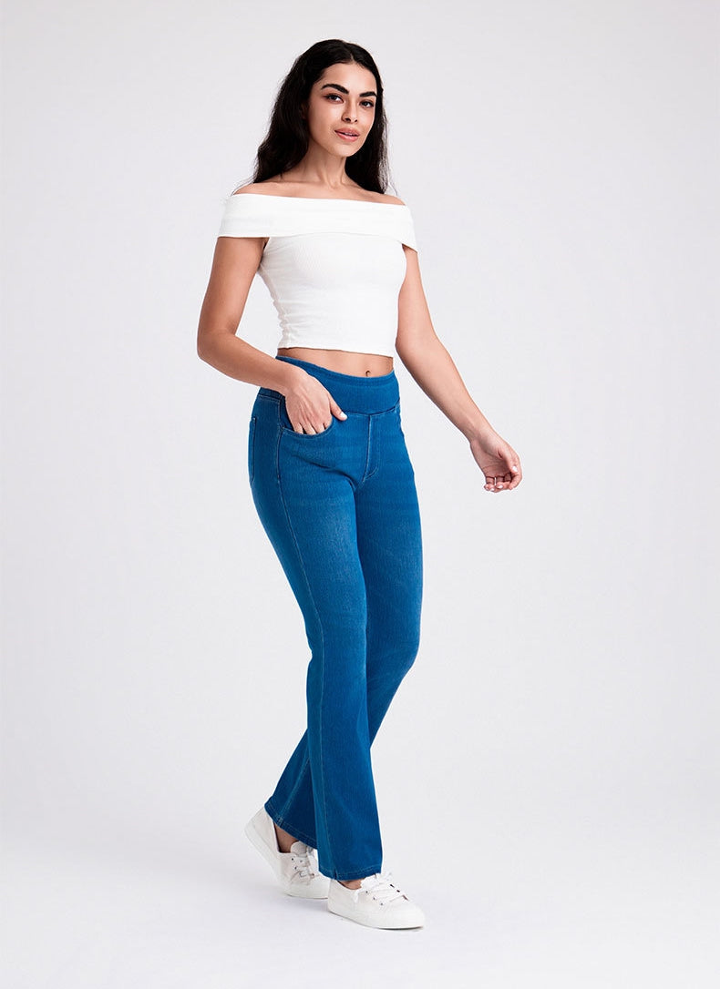 MetroFlex Skinny Denim in Dark Blue